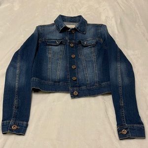 Cropped Jean Jacket